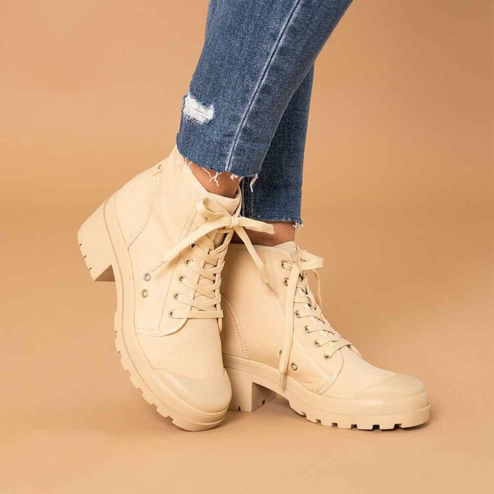 CL Chunky Lace up Bootie